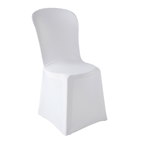 Location housse de chaise blanche en lycra  ABC Location Toulouse