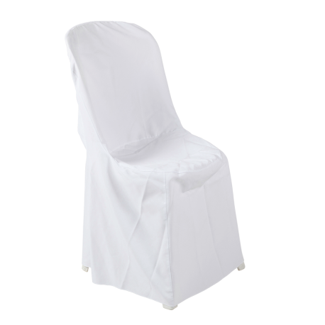 Housse de chaise blanche