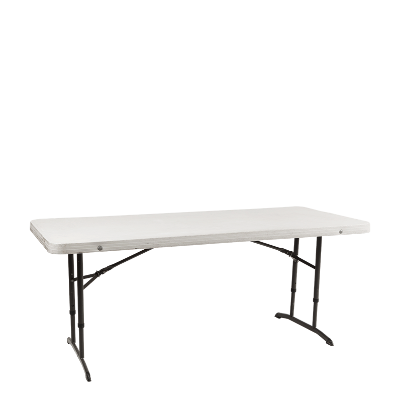 Table pliante Gibraltar 180 x 75.5 cm pour 6 personnes de chez