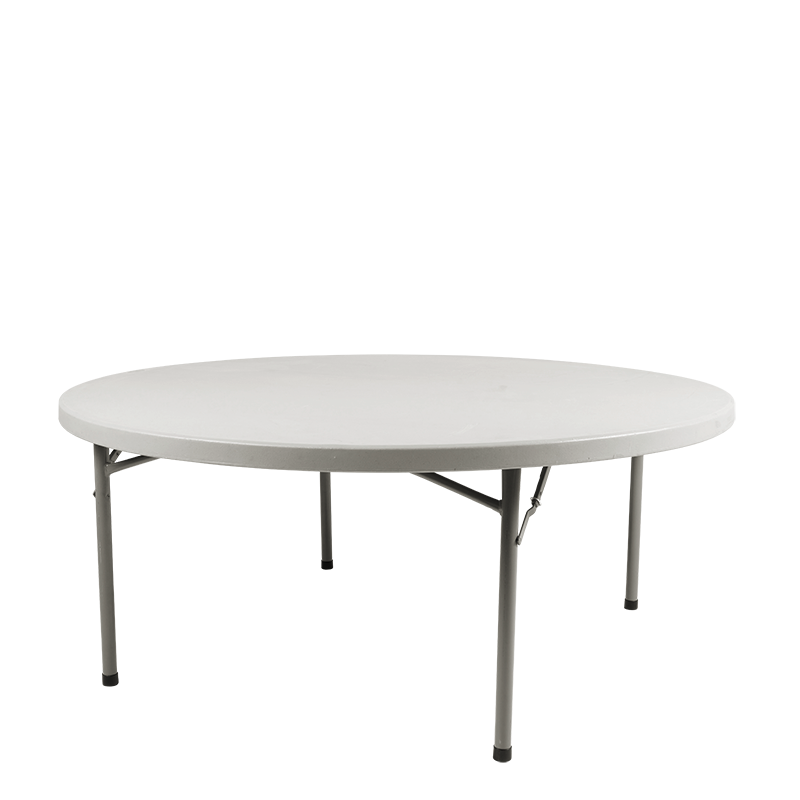 Location table ronde plastique Ø 180 cm - ABC Location Toulouse