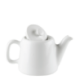 Théière porcelaine blanche