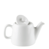 Théière porcelaine blanche