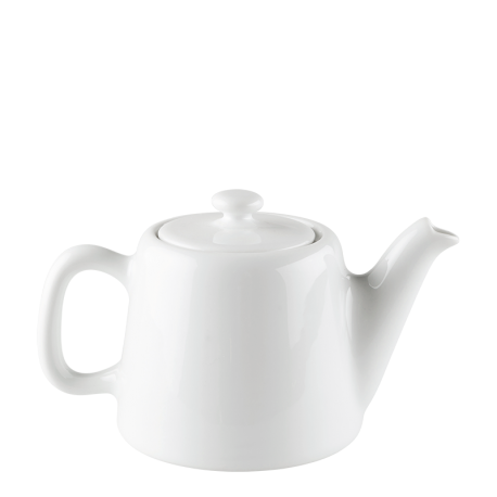 Théière porcelaine blanche