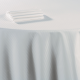 Nappe damassée blanche coton 150 x 250 cm